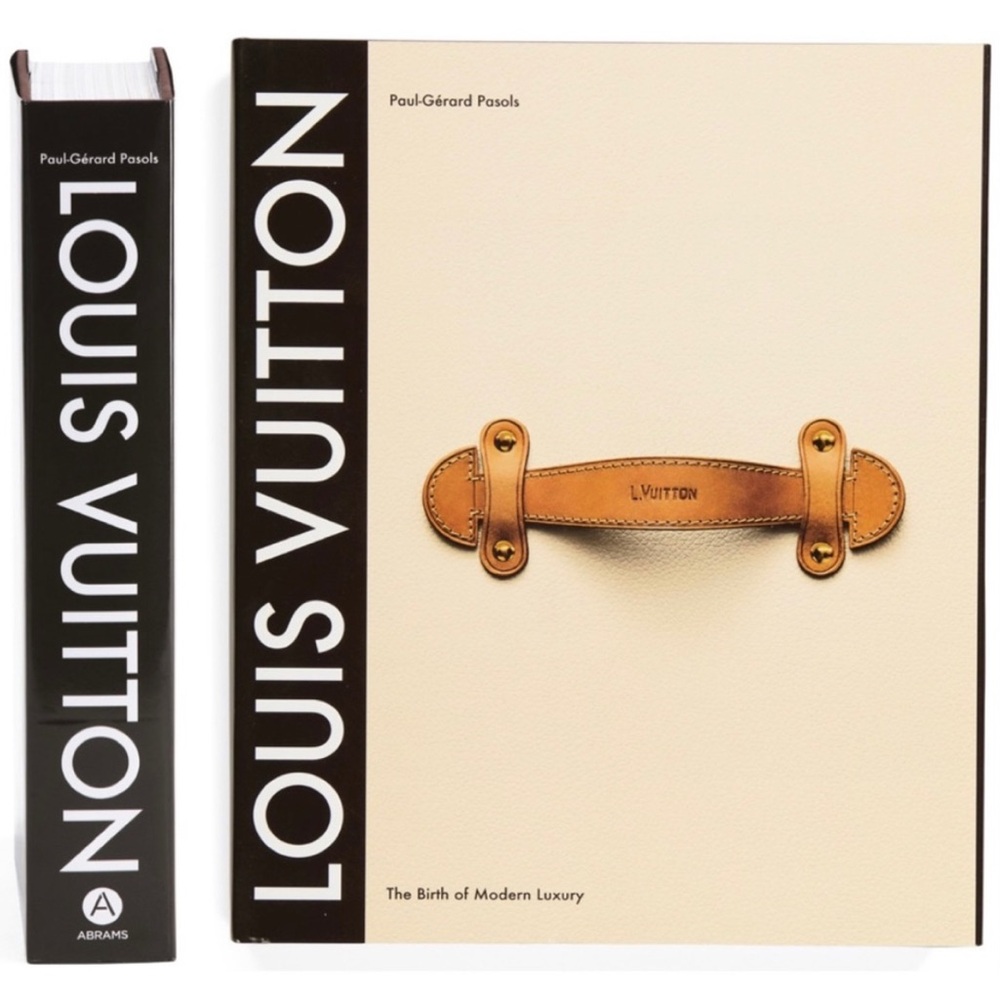 Louis Vuitton Beige and Brown Luxury Book